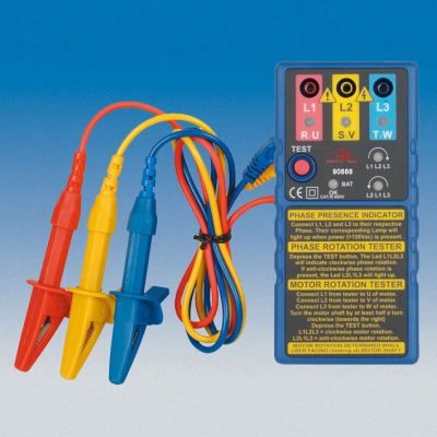 90888 Motor rotation and rotary field indicator